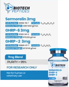 Sermorelin & GHRP-6 & GHRP-2 Blend (9mg)